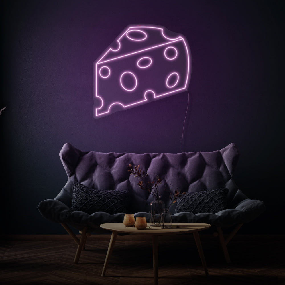 Piece of Cheese LED Neon Sign | Neon Sign
